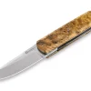 Maserin Silver Sport Knife Dyed Poplar Wood
