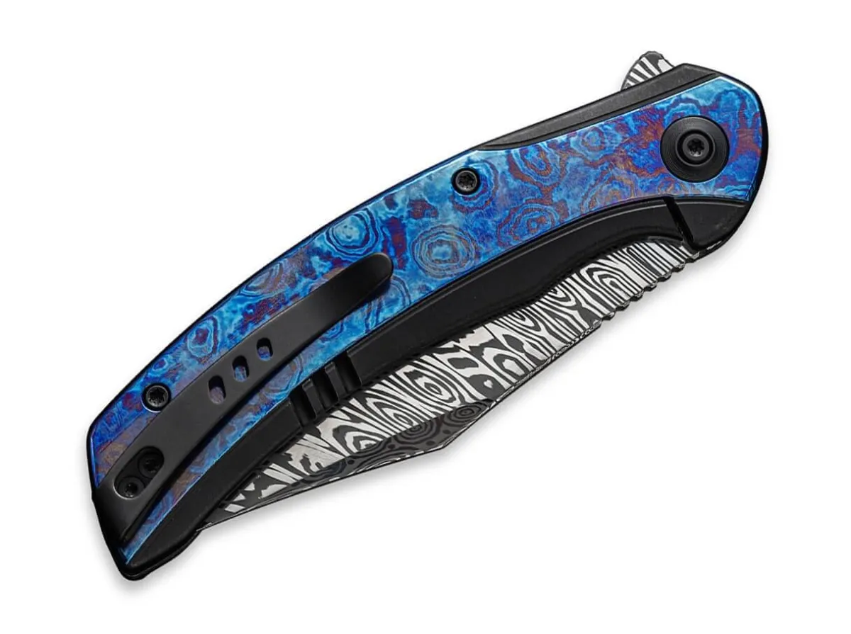 WE Knife Snick Damast Titanum Timascus
