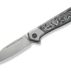 New WE Knife Soothsayer Titanium Al Cf Grey