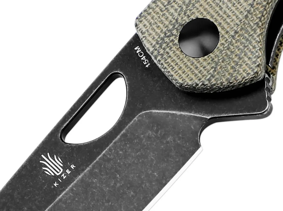 Clearance Kizer Sparrow Micarta Green