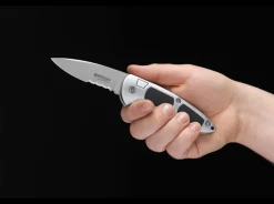 New Böker Manufaktur Solingen Speedlock I 2.0 Kraton Serrated
