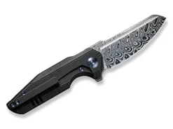 WE Knife Starhawk Titanium Black Damascus