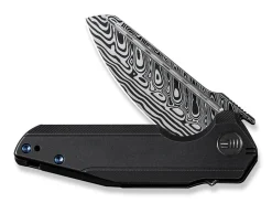 WE Knife Starhawk Titanium Black Damascus