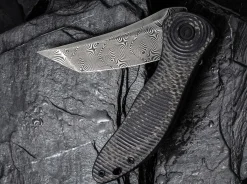 New CIVIVI Synergy 3 Damascus G10 Cf Black Tanto