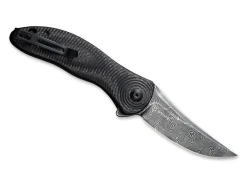 Discount CIVIVI Synergy 3 Damascus G10 Cf Black Trailing Point