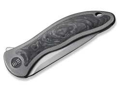 Discount WE Knife Synergy2V2 Titanium Grey Shredded Carbon