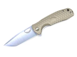 New Honey Badger Tanto Flipper Large Green