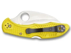 Outlet Spyderco Tasman Salt 2 Lightweight Yellow H1 Plain