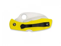 New Spyderco Tasman Salt H1 Plain Yellow