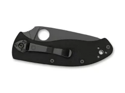 Best Spyderco Tenacious Black Plain
