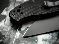 Best Spyderco Tenacious Black Plain