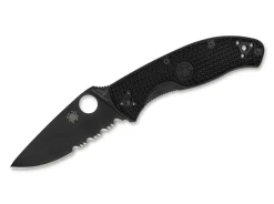 Outlet Spyderco Tenacious Lightweight Black Combination