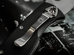 Clearance Spyderco Tenacious Satin Plain