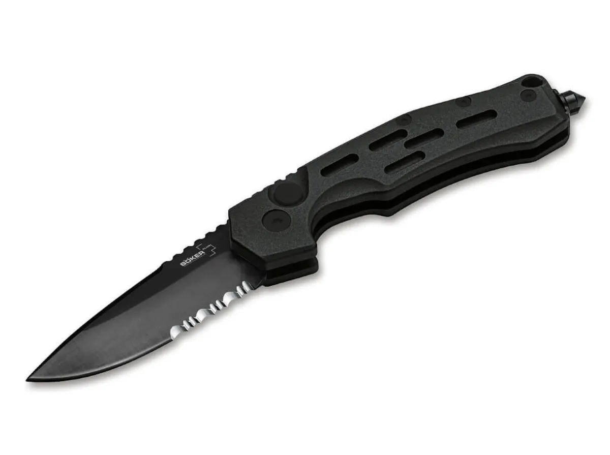 Hot Böker Plus Thunder Storm Auto Serrated