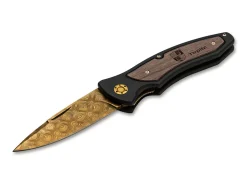 Discount Böker Manufaktur Solingen Tirpitz-Damascus Gold 42
