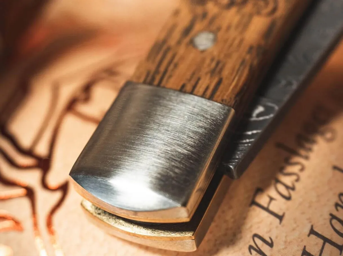 Böker Manufaktur Solingen Trapper Asbach Uralt Damascus