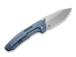 New WE Knife Trogon Titanium Blue