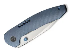 New WE Knife Trogon Titanium Blue