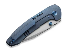 New WE Knife Trogon Titanium Blue