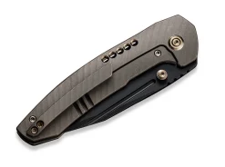 New WE Knife Trogon Titanium Bronze