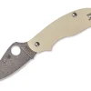 Clearance Spyderco Urban Slipit Ivory G10 Damascus