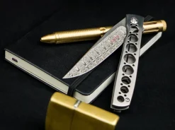 Clearance Böker Plus Urban Trapper Damasteel