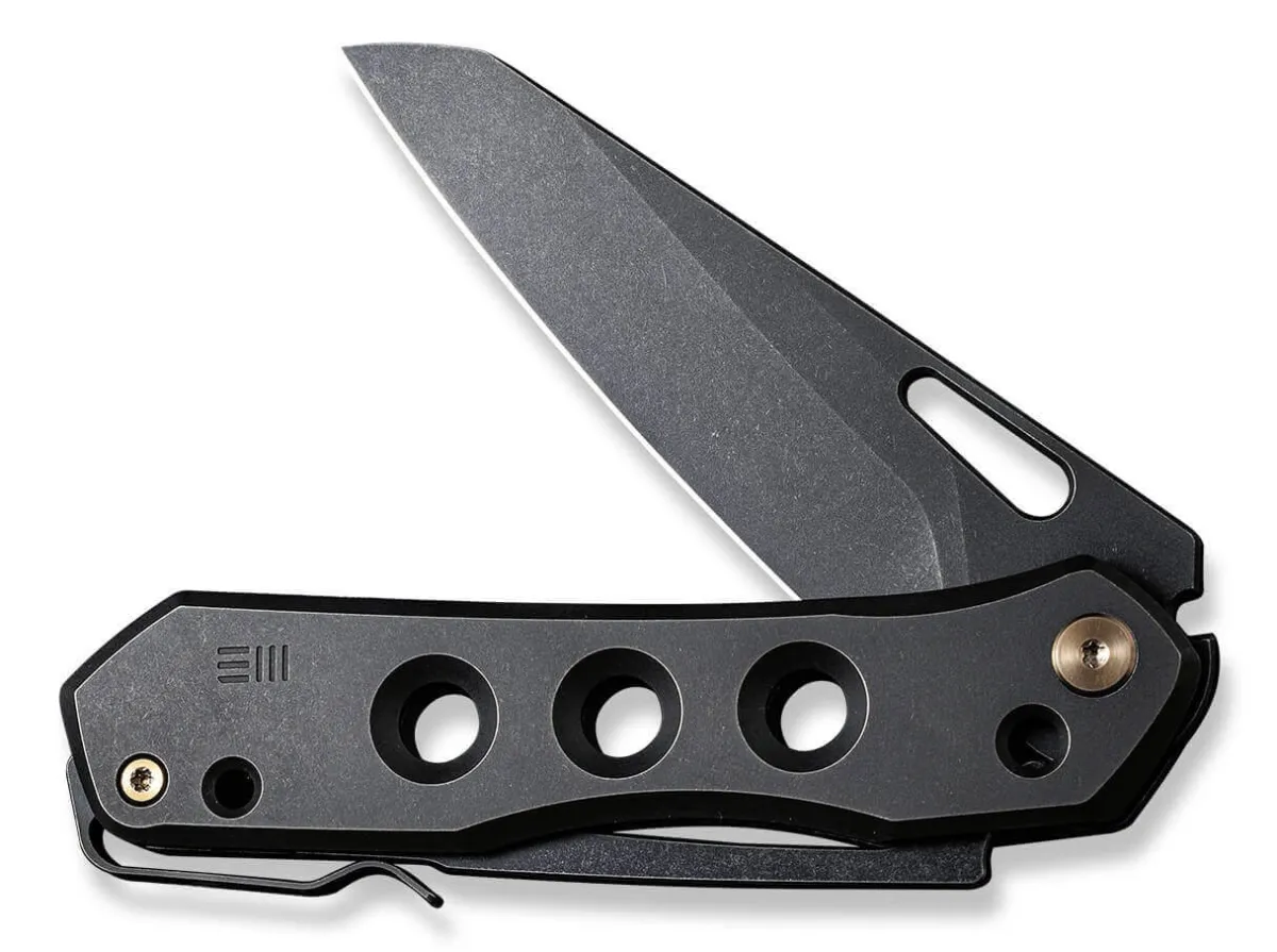 Best WE Knife Vision R Titanium All Black