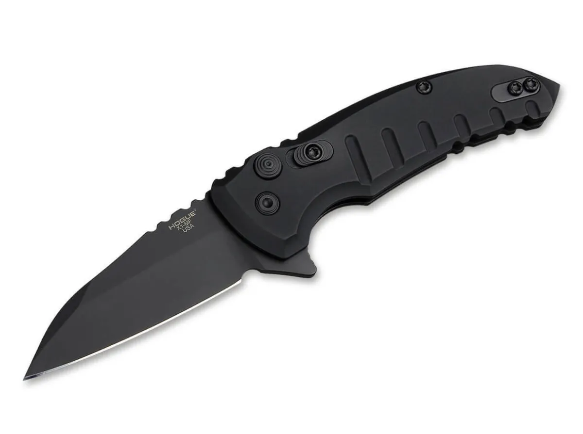 Hogue X1 Microflip Wharncliffe All Black