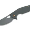 Clearance Fox Knives Yaru Titanium Pvd Grey