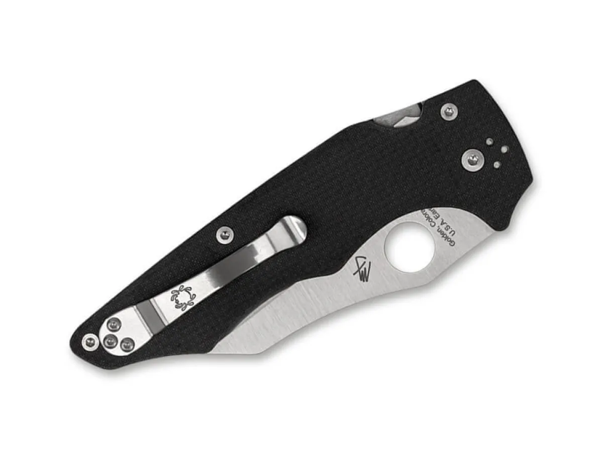 Clearance Spyderco Yojumbo Cf Black